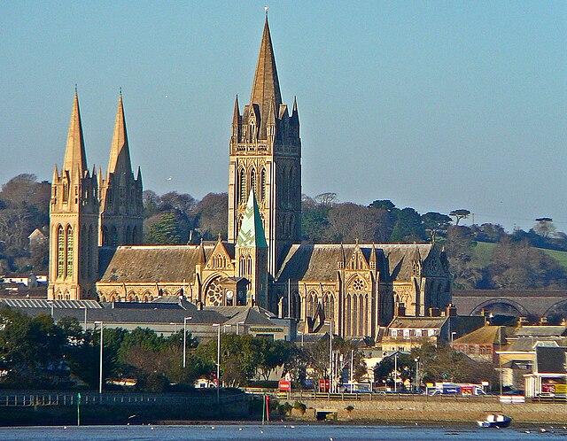 The Cathedral across the Truro River