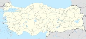 Kentin Türkiye haritasındaki konumu.