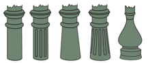 Миниатюра для Файл:Typology of sewer vent pedestals.png