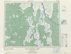 Lidn ümbrištonke amerikaižel kartal (1954, U.S. Army Map Service)