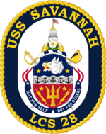 USS Savannah Coat of Arms