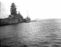 USS William J. Pattison (right) alongside the Japanese battleship Nagato in Tokyo Bay in September 1945. USS William J. Pattison (APD-104) alongside Nagato.jpg