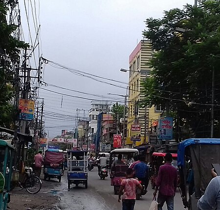 Urban Cityscape of Kanchrapara.