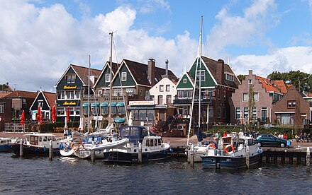 Urk's harbor