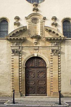 Facciata della cappella dei Cordeliers