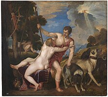 Titian, Venus and Adonis, 1533