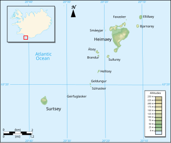 Vestmannaeyjar archipelago topographic map-en.svg