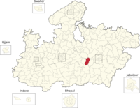 Vidhan Sabha constituencies of Madhya Pradesh (119-Narsingpur).png