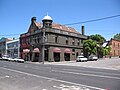 Vine Hotel, on the corner of Wellington St. and Derby St., Collingwood, Victoria, Australia.