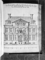 Voorgevel van het Schielandshuis, in: Jacob Lois, Oude ware beschrijving van Schielandt, 1672, Archief Hoogheemraadschap van Schieland (foto: RCE)
