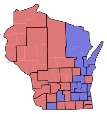 Senate partisan representation
Democratic: 14 seats
Republican: 19 seats WI Senate Partisan Map 1869.svg