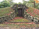 Mausoleum or burial vault in Highwood Cemetery, Pittsburgh