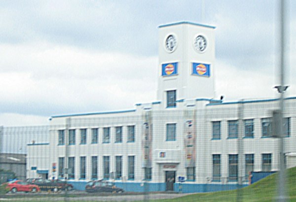 Walkers factory in Swansea, Wales