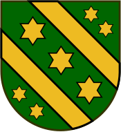 Гербът на графовете фон Ахалм