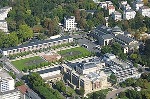 Wiesbaden: Name der Stadt, Geographie, Stadtbild