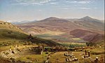 Worthington Whittredge - The Amphitheatre of Tusculum and Albano Mountains, Rome - Google Art Project.jpg