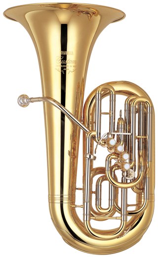 <span class="mw-page-title-main">Tuba</span> Brass instrument