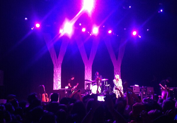 The Yeah Yeah Yeahs playing in Ventura, California, 2013