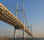 Yokokama Bay Bridge көпірі Daikoku-futou 2.jpg