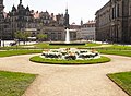 Jardin devant le Zwinger