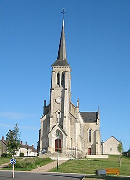 Kerk in Veaugues