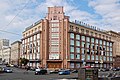 Central Department store in Kiev, Stalinist architecture example
