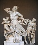 Лаокоон и его сыновья. 50 г. до н. э. Мрамор. Музей Пио-Клементино, Ватикан