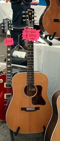 Gibson Gospel (1994) 1994 Gibson Gospel, Tynemouth market.jpg