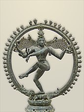 Rea's father liked the image of Dancing Shiva (Nataraja), and named his daughter after the god. Chola bronze, 12th century, Tanjore, India 1 dancing Hindu god Shiva Nataraja Tanjore, India.jpg