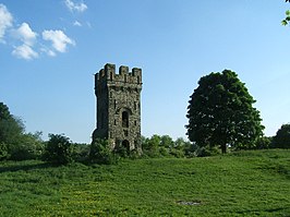 De Malakofftoren van kasteel Lembeek
