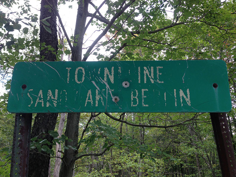 File:2014-08-28 11 35 28 Sign marking the border between Sand Lake and Berlin, New York along Taborton Road (Rensselaer County Route 42) about 5.2 miles east of New York State Routes 43 and 66 in Berlin, New York.JPG