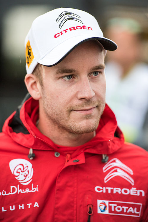 Mads Østberg at 2014 Rallye Deutschland.