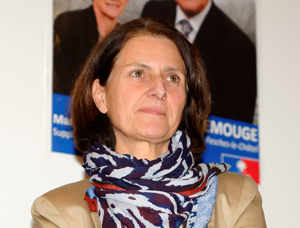 Marie-Noëlle Biguinet, maire de Montbéliard.