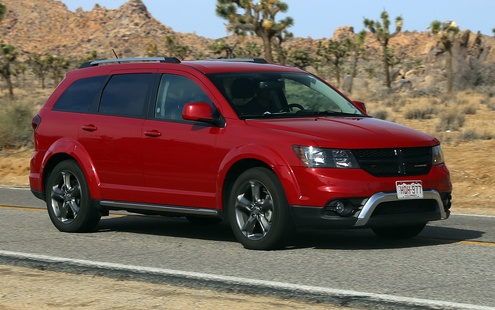 Red Dodge Journey