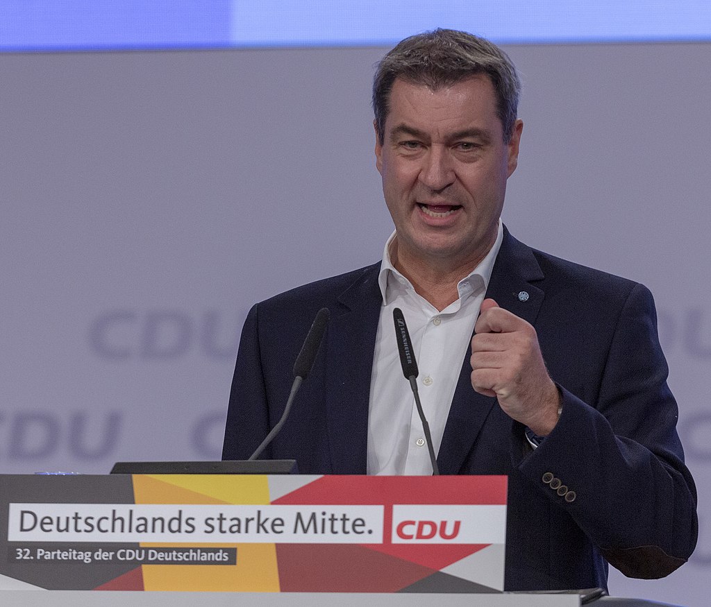 2019-11-23 Markus Söder CDU Parteitag by OlafKosinsky MG 6014.jpg