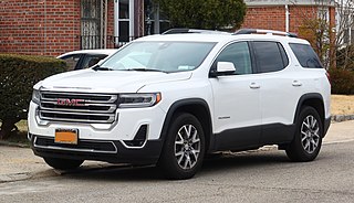 <span class="mw-page-title-main">GMC Acadia</span> Motor vehicle manufactured by General Motors