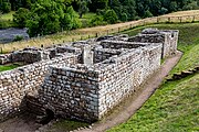 A view of Cilurnum along Hadrian's Wall in the United Kingdom.