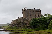 Dunvegan Castle in Isle of Skye, Scotland.