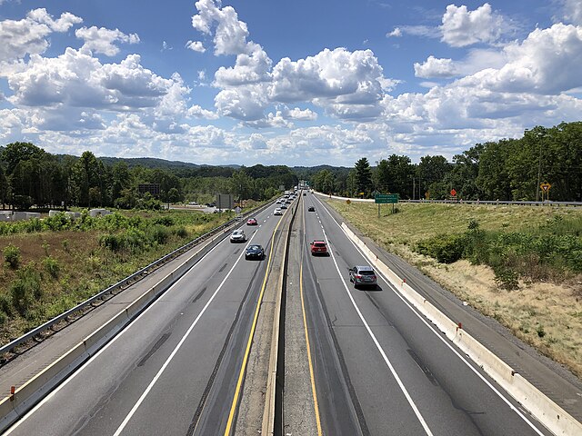 I-80 westbound and US 209 southbound in East Stroudsburg