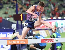 2022-08-19 European Championships 2022 - Men's 3000 Metres Steeplechase by Sandro Halank-025.jpg