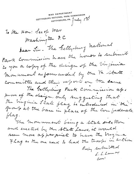 File:25. General L.L. Lomax, GNPC to Secretary of War, Henry L. Stimson, July 1, 1912 (8e1a5429-c97a-4c92-90ee-58de93c6a3b7).jpg