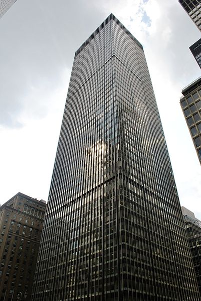 Union Carbide Building (now 270 Park Avenue) New York, New York 1954