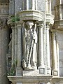 Eglise Notre Dame de Saint (16.-18.Jh.)Thegonnec im Renaissancestil-Umfriedeter Pfarrbezirk(enclos Paroissial)-Departement Finistere-Region Bretagne.