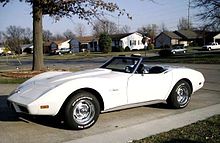 The Amero was a replica of the C3 Corvette 75 Corvette.jpg