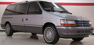 Chrysler minivans (AS) Motor vehicle