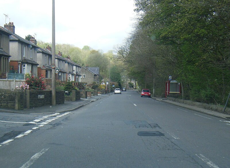 File:A58 at Kebroyd Lane - geograph.org.uk - 5823328.jpg