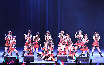 The Japanese idol girl group AKB48 is the best-selling act in Japan by number of singles sold.