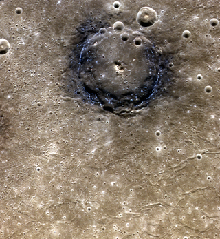 <span class="mw-page-title-main">Poe (crater)</span> Crater on Mercury