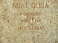 Abato Oliba fondinto de Monaĥejo de Montserrat