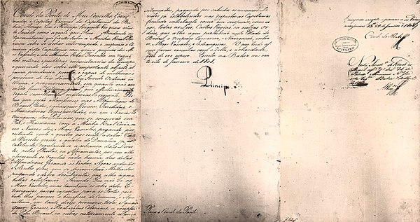 Decree of the opening of the ports, National Library of Brazil